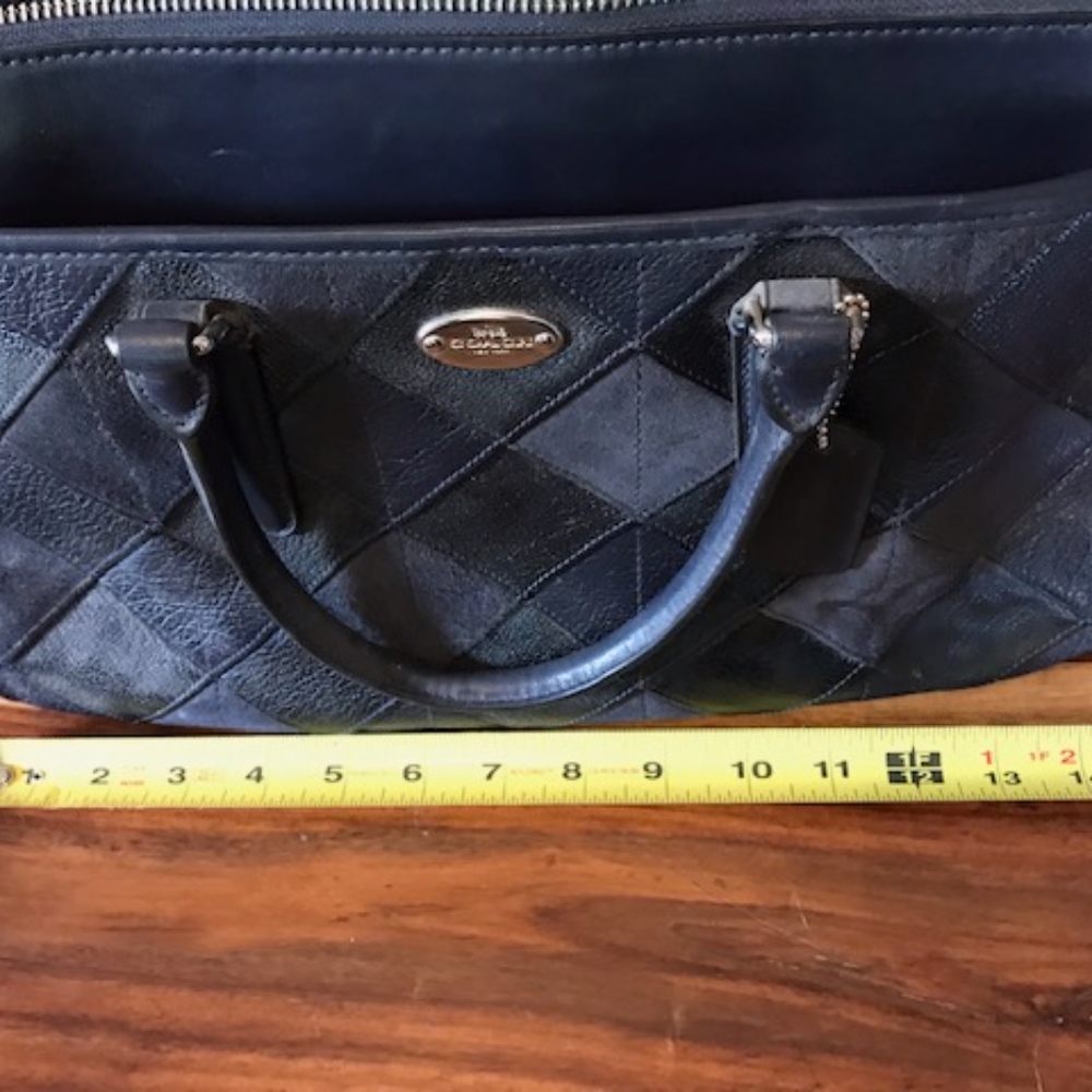 Blue Patchwork Purse - image 5